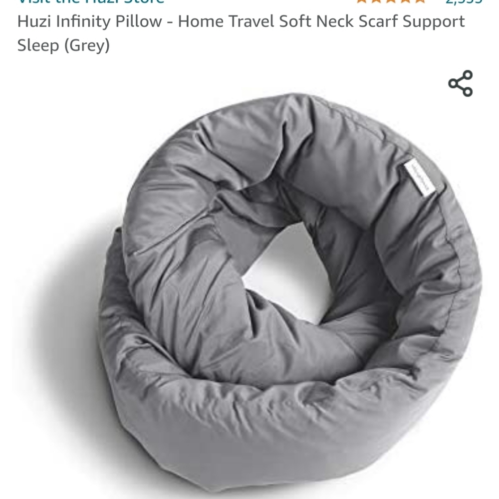 Huzi infinity pillow